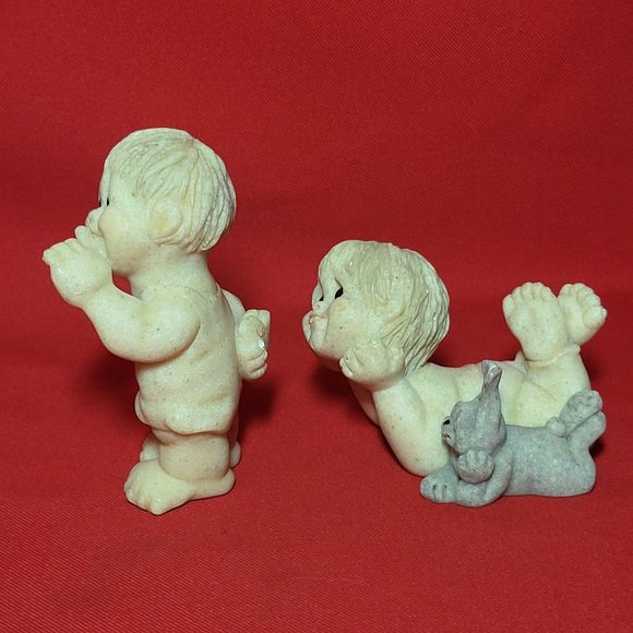 VTG Quarry Kids Rita & Roger Daydreamin &  Willy Be Mine Second Nature Designs 2 - Picture 10 of 13